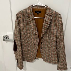 Talbots Plaid Blazer